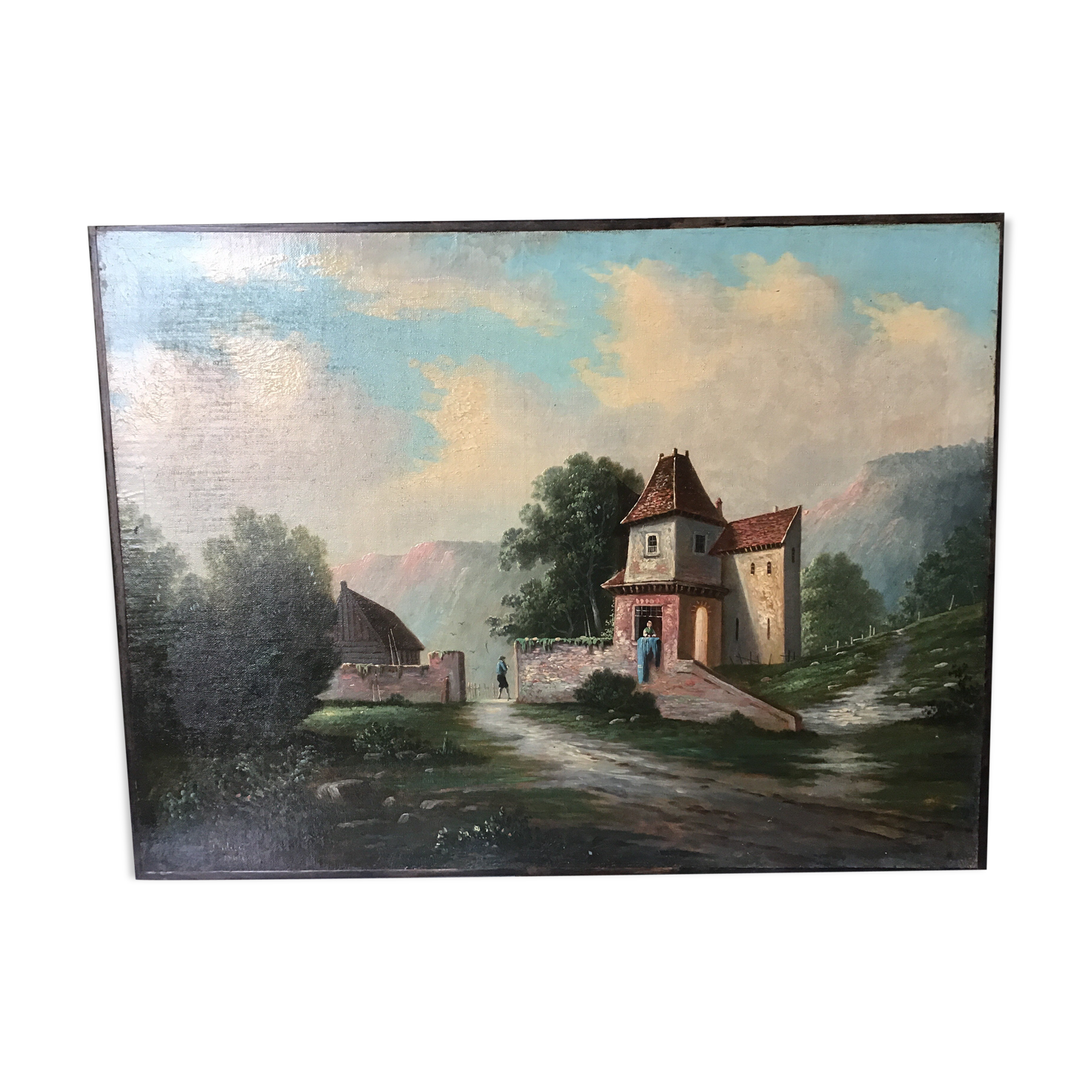 Ancient landscape table