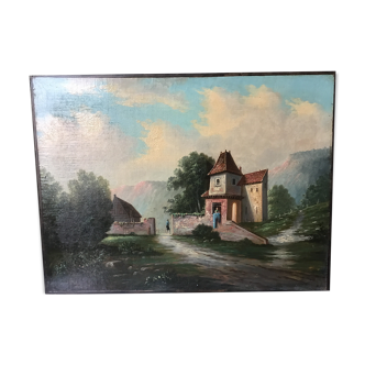 Ancient landscape table