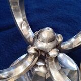 Pair of 4-flame candelabras