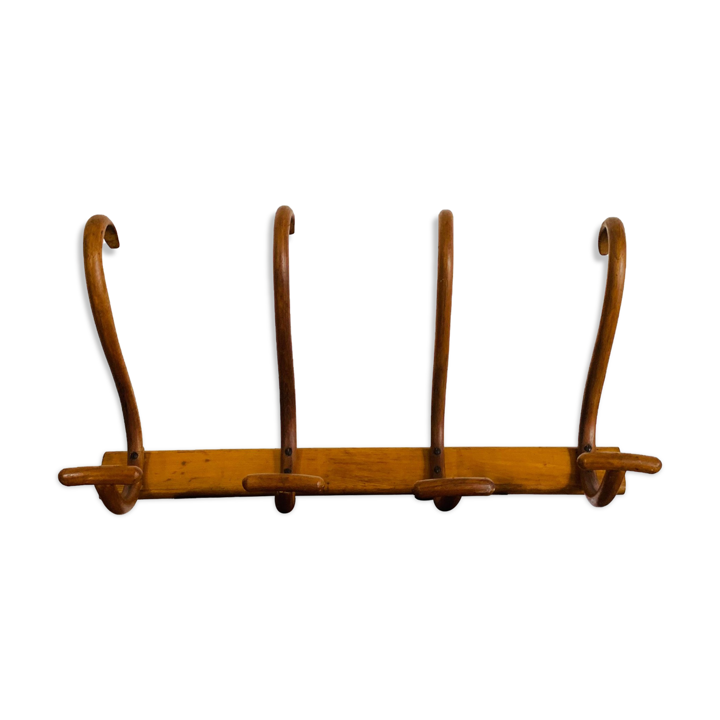 Wall-mounted coat rack 4 hooks