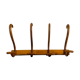 Wall-mounted coat rack 4 hooks