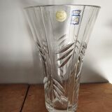 Crystal vase from the Czech Republic