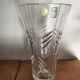 Crystal vase from the Czech Republic