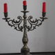 3-arm chandelier, regency style