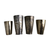 Set of 4 Indian timpani