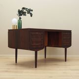 Rosewood desk, Danish design, 1960s, designer: J. Svenstrup