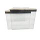 Pierangelo Gallotti & Radice - 'T35' - set of 2 side tables - glass - brass