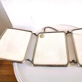 Triptych mirror of Barbier Mirclair design 60s