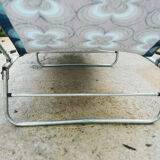 Camp bed or vintage sunbathing