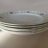 Six Céranord St Amand “Royal” dinner plates