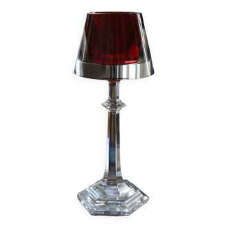Harcourt Baccarat My Fire red candlestick.