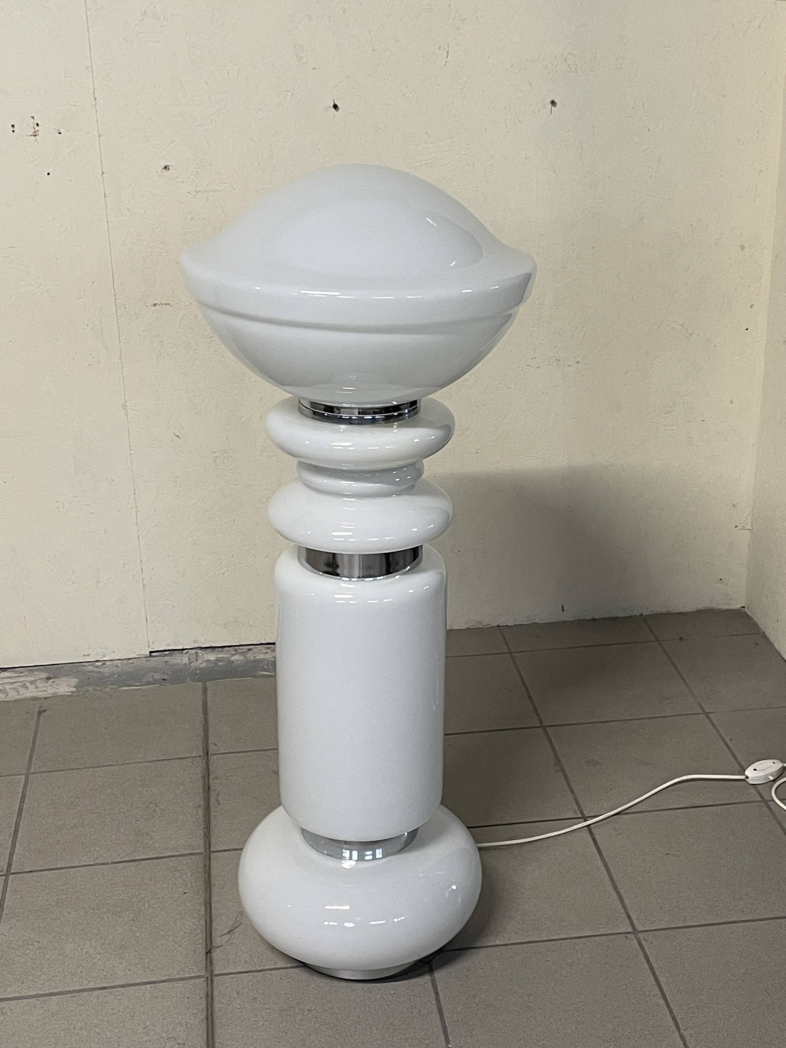 Lampadaire "Birillo" de Carlo Nason pour AV Mazzega, 1970