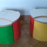 Set of children's formica stools