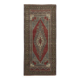 Vintage Turkish Oriental Rug. Ca 1960. One of a kind Handmade Tribal Rug. 100% Wool