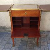 Louis XV Marquetry Bar Cabinet
