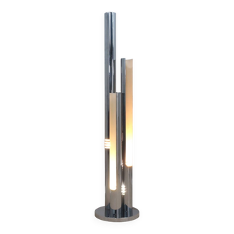 Lampadaire orientable Enrico Tronconi 3 colonnes 1970