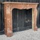 Fireplace in rancid marble around 1880