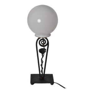 Lampe globe art nouveau