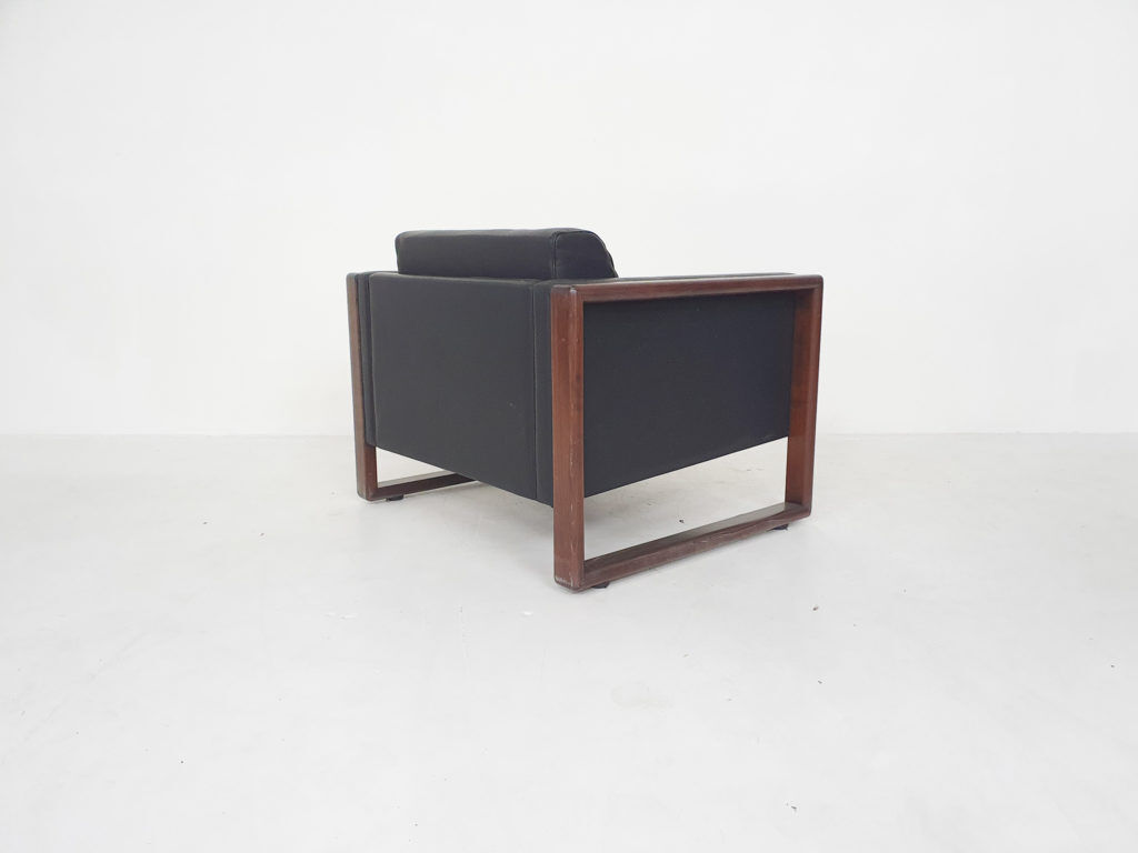 Leather Walter Knoll lounge chair, Germany 1970’s