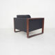 Leather Walter Knoll lounge chair, Germany 1970’s