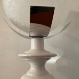 Vintage lamp globe vichy and ceramic 70s