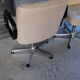 Lot de 3 fauteuils de bureau en cuir année 70