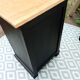 Commode chiffonnier patine noire