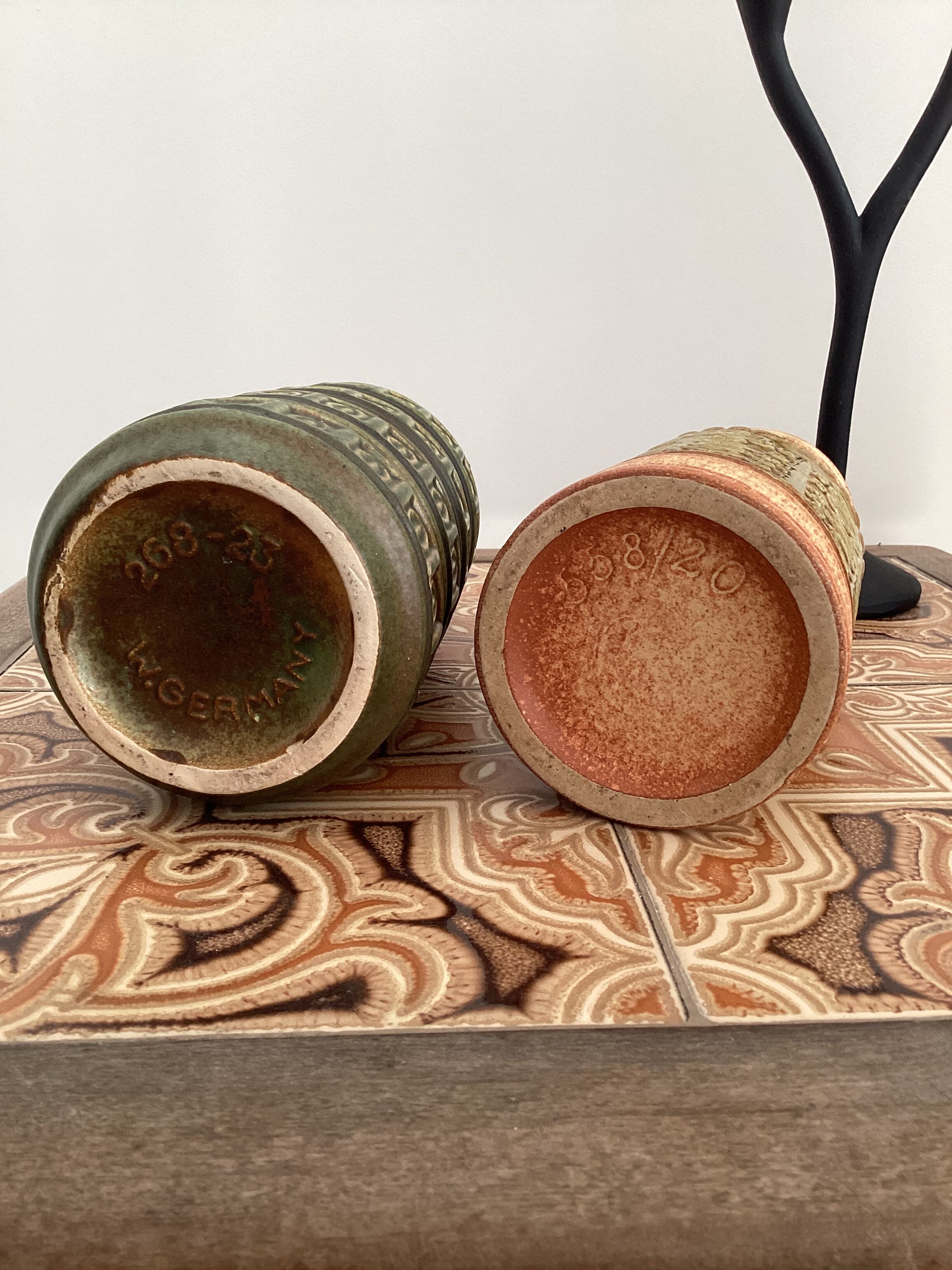 2 vases West Germany