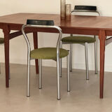 Vintage teak Scandinavian extendable dining table