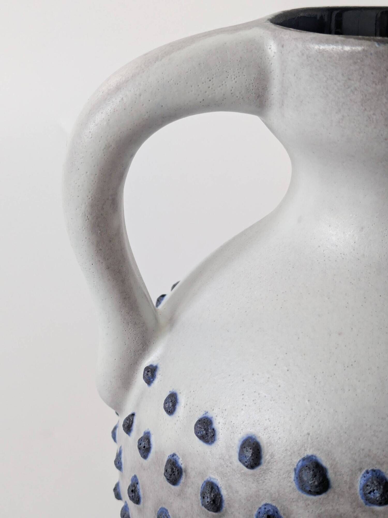Marei mid-century ceramic jug vase, West Germany 1960s.