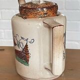 Old teapot with Asian decor K&G Luneville