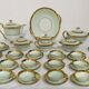 Coffee and tea service comprising 25 pieces in polychrome porcelain. 20th century.