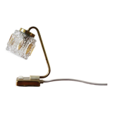 Mid-century gold table lamp, 1950s