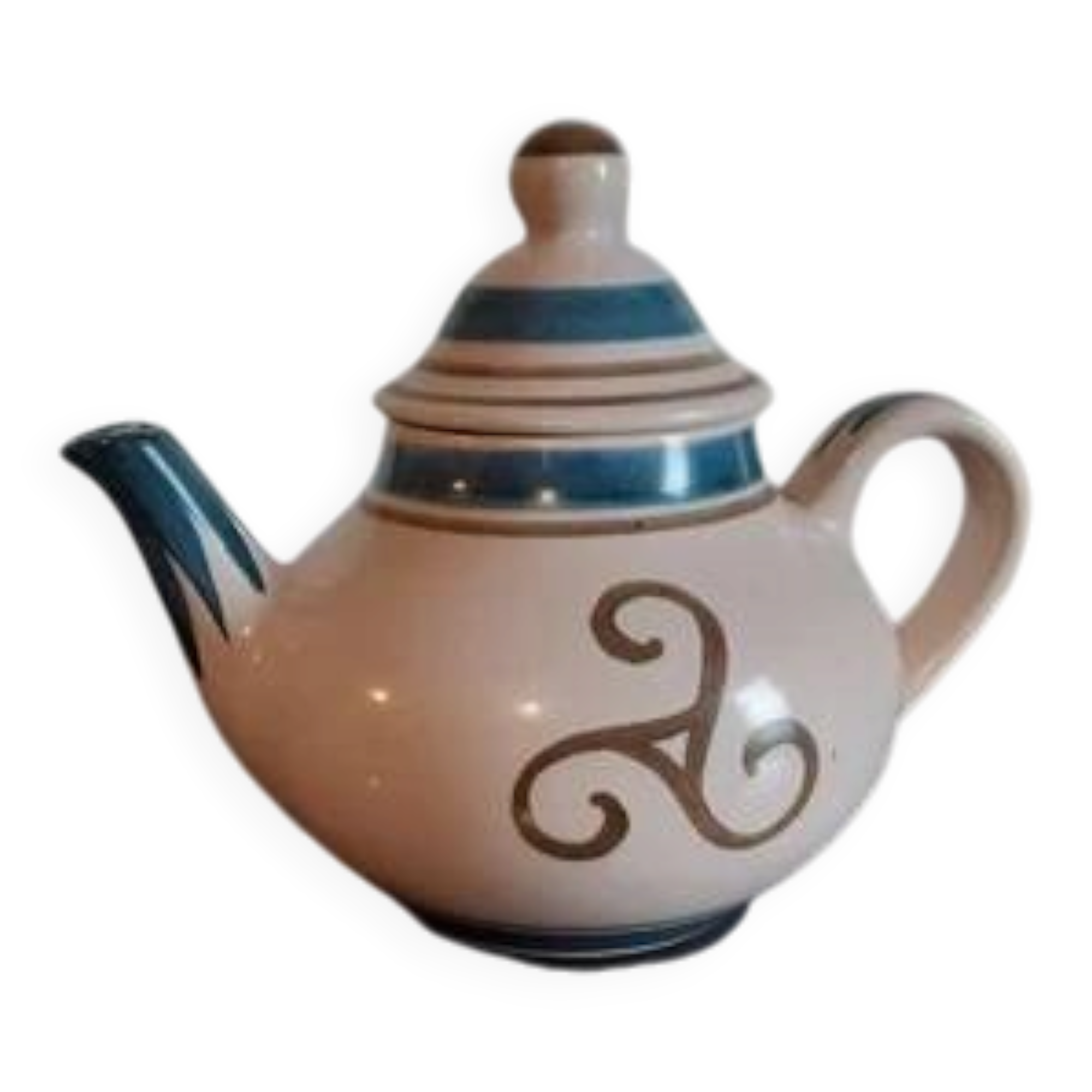 "triskell" coffee pot faiencerie de gourin