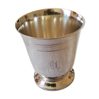 Timbale - Silver Metal Towel Round - Christofle Galia