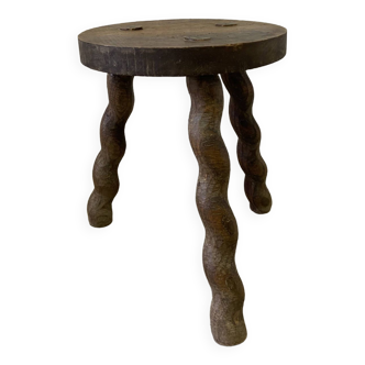 Vintage tripod stool