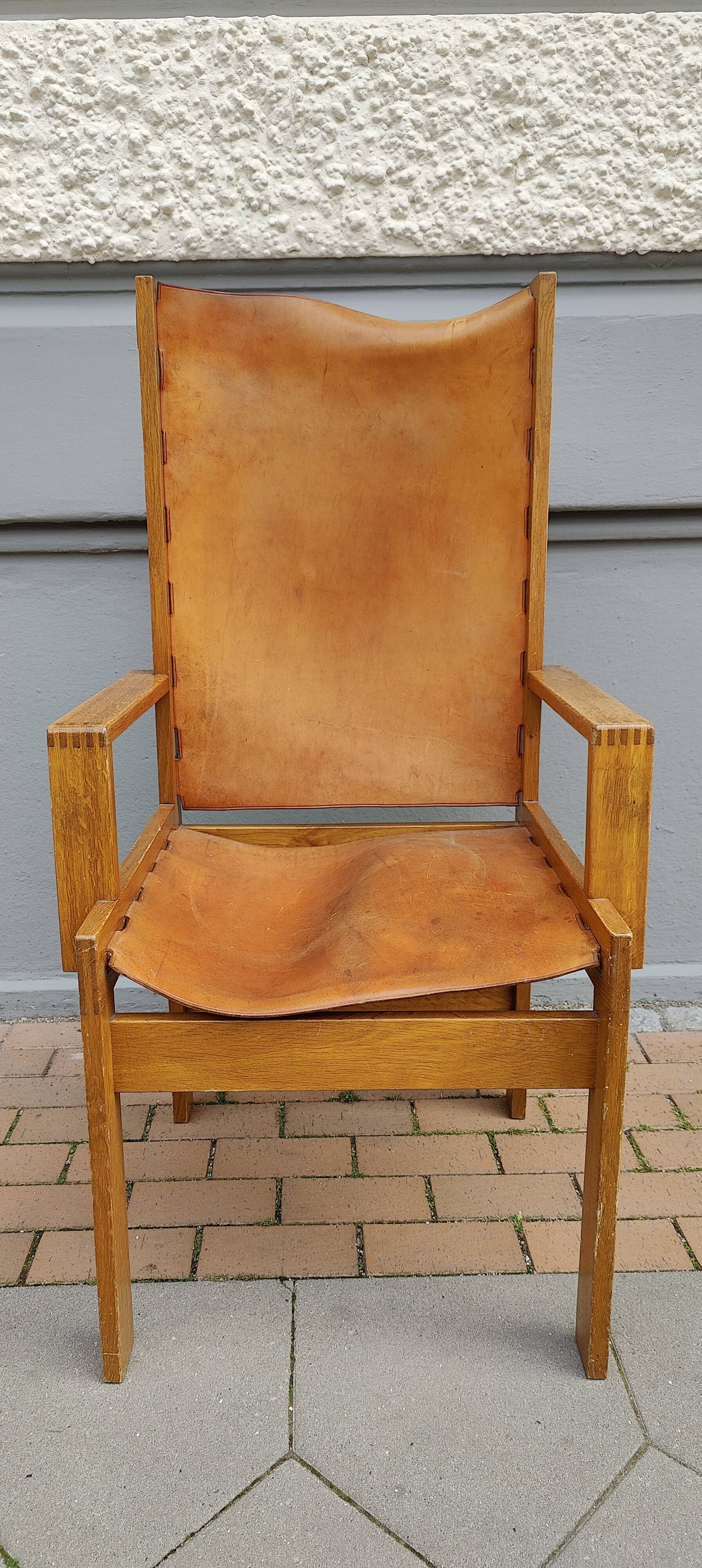 Rare armchair by Svend Frandsen  for Hugo Frandsen (attr.)