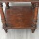 Bedside table/occasional table early 20th century wood and marble