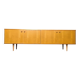 Vintage Scandinavian teak sideboards from the 1970s.
