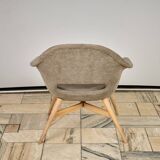 Shell Lounge Chair by Miroslav Navratil, 1960s, Czechoslovakia