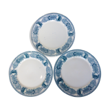 3 vintage dessert plates from CM&C, Massena model