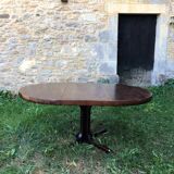 Baumann round extendable table