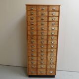 Vintage apothecary cabinet with 45 drawers