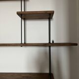 Industrial asymmetrical shelf