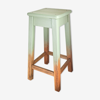 Wooden bar stool