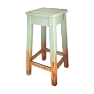 Wooden bar stool