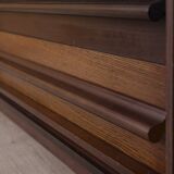 Vintage 1960s wooden chest of drawers with italian design