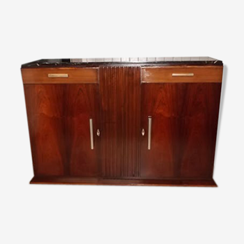 Buffet palissandre acajou de Coene 1930 art déco