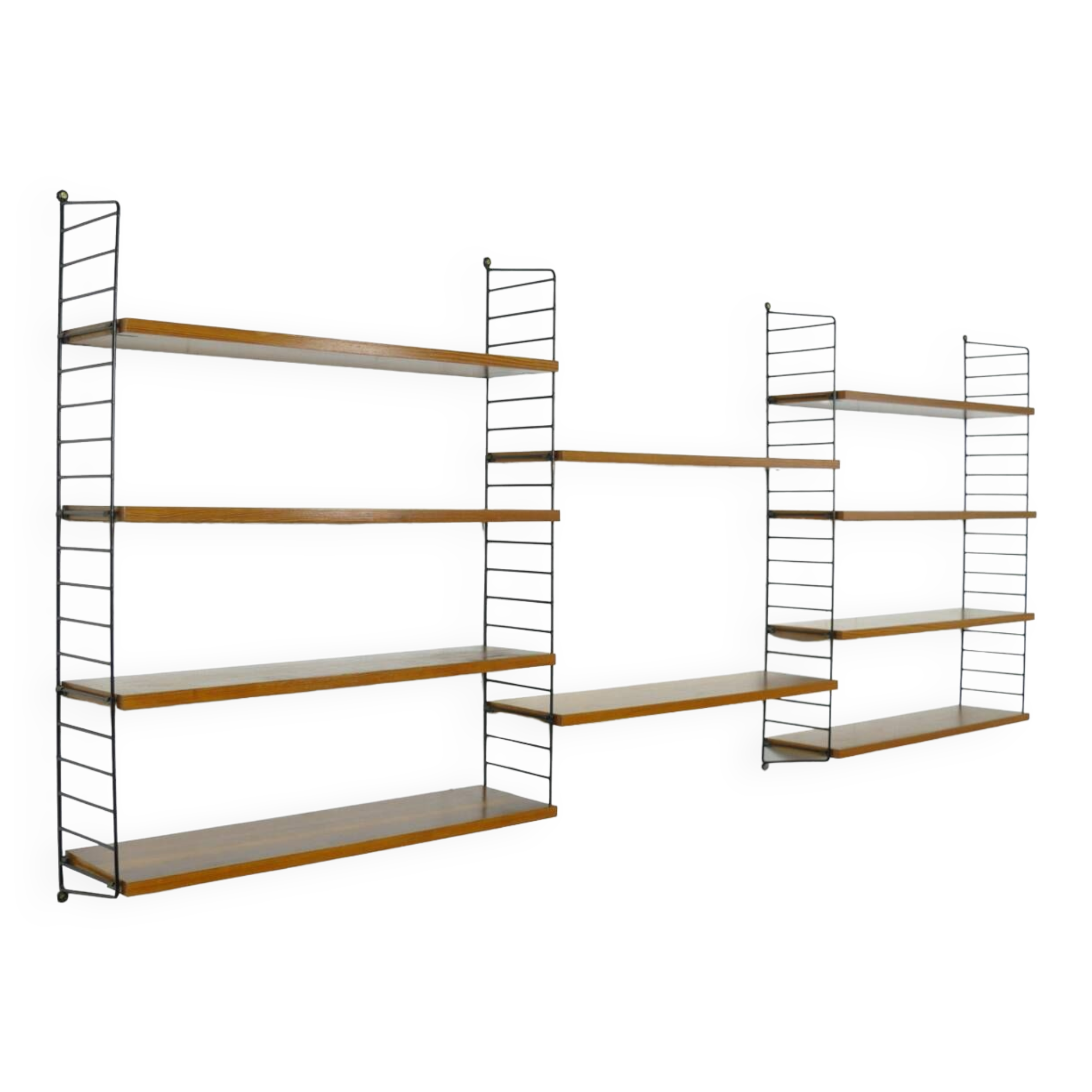 Vintage wall-unit – String shelf by Nisse Strinning and Kajsa Strinning, 1950s Sweden