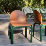 4 chaises modèle Orsay Gae Aulenti 1975